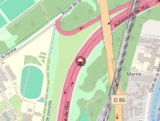 Carte de Station Service Bp à Chelles