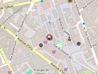 Carte de Polysoldes à Paris