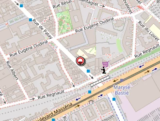 Carte de Mhd Coiffure à Paris