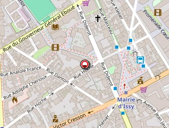 Carte de Copin Daniel à Issy-les-moulineaux