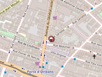 Carte de Centurions à Paris