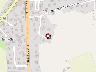 Carte de Godefroy Virginie à Saint-germain-de-tallevende-la-lande-vaumont