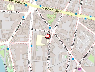 Carte de Collet Chantal à Paris