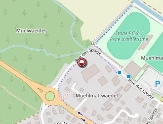 Carte de Complexe Sportif à Schweighouse-sur-moder