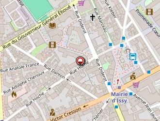 Carte de Boutique Orange à Issy-les-moulineaux