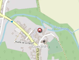 Carte de Deruffe Anne à Guérard