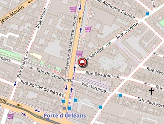 Carte de Batinic David à Paris