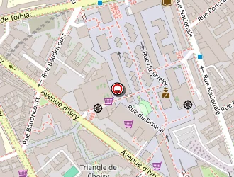 Carte de Adl Services à Paris