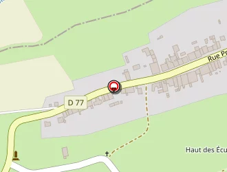 Carte de Antoine Florent à Manhoué