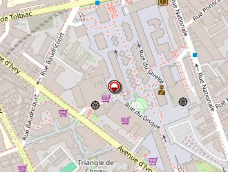 Carte de Secma à Paris