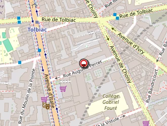 Carte de Monceau Fleurs à Paris