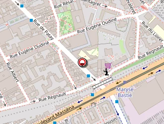 Carte de Dherbecourt Laura à Paris