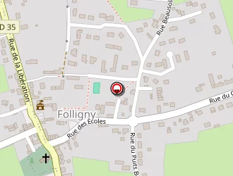 Carte de Lefrançois Eric à Folligny