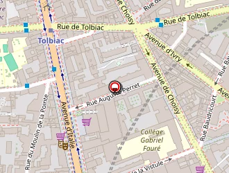 Carte de Albessard Gilbert à Paris