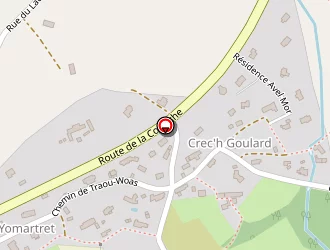 Carte de Calvez Daniel à Penvénan