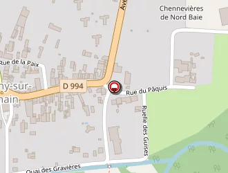 Carte de Intermarché Super à Revigny-sur-ornain