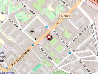 Carte de Douvier Marie-christine à Vanves