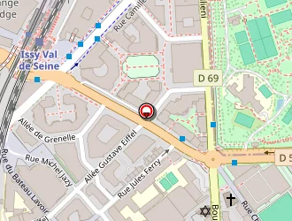 Carte de Apef à Issy-les-moulineaux