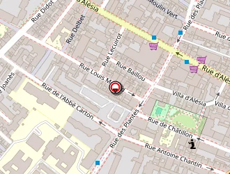 Carte de Cagnoli Alexandre à Paris