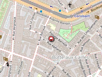 Carte de Alerte Orange à Paris