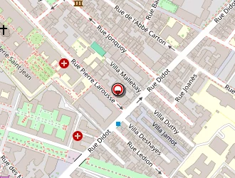 Carte de Korian Brune à Paris