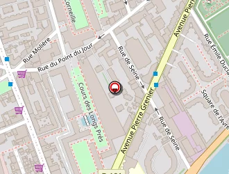 Carte de Coté Rive à Boulogne-billancourt