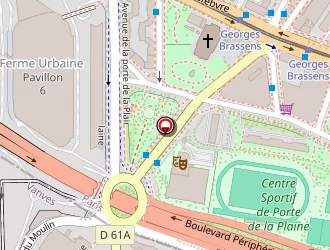 Carte de Amsr à Vanves