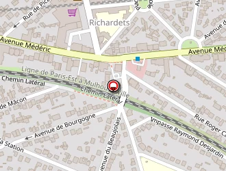 Carte de Marez Philippe à Noisy-le-grand