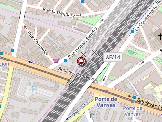 Carte de Poignant Brigitte à Paris