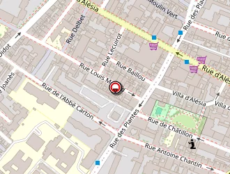 Carte de Atelier 8 à Paris