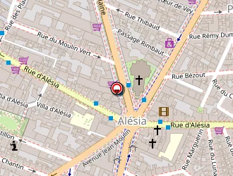 Carte de Idea Conseils à Paris