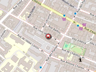 Carte de Entraide De Veuves à Paris