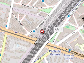 Carte de Studio'5 à Paris