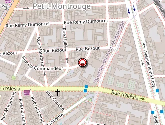 Carte de Pauvrasseau Jacqueline à Paris