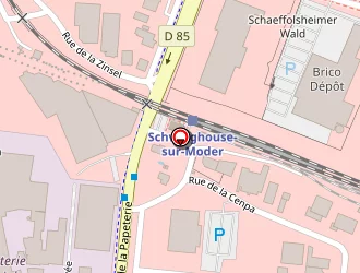 Carte de Puissance Ip à Schweighouse-sur-moder