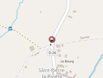 Carte de Mairie Saint Pierre à Saint-pierre-la-rivière