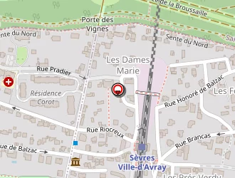 Carte de R Et P à Sèvres