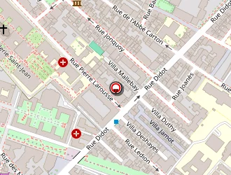 Carte de Le Z14 à Paris