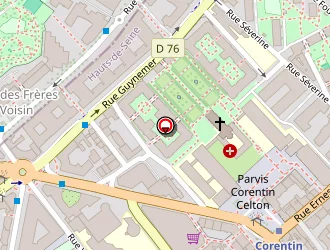 Carte de Faine à Issy-les-moulineaux