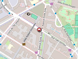 Carte de Bbdo Paris à Boulogne-billancourt