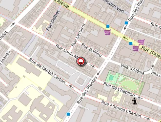 Carte de Géralpha Gestion à Paris