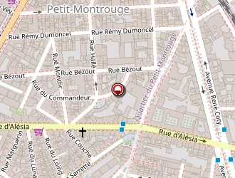 Carte de Carré D'or à Paris