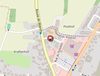 Carte de Intermarché Super Drive à Haguenau