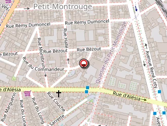 Carte de Belloir Philippe à Paris