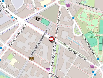 Carte de A.c.b.b Badminton à Boulogne-billancourt