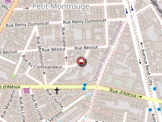 Carte de Gaspard Luc à Paris