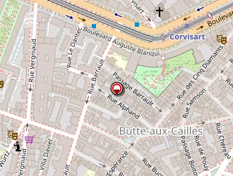 Carte de Gip Renater à Paris