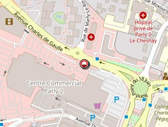 Carte de Parly Com Association Pour La Communication Du Conseil Principal De Parly 2 à Chesnay (le)