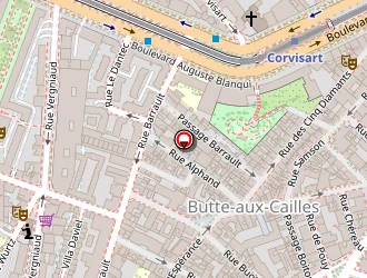 Carte de Le Diamant à Paris