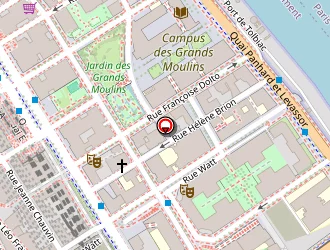 Carte de Arpège à Paris